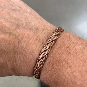 Nueva pulsera de cobre de lujo - Product Image 3