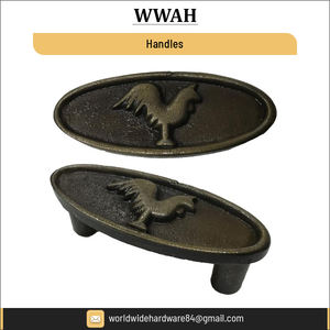 Poignée de tiroir en fonte au design classique moderne Poignées et boutons de quincaillerie de meuble pour tirer l'armoire commode armoire - Product Image 2
