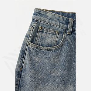 Pantalones Vaqueros de Mezclilla para Hombre 2025, Pantalones Ajustados, Vaqueros Ajustados para Hombre, Venta al por Mayor de Fábrica, Transpirables, Rectos, Servicio OEM - Product Image 5