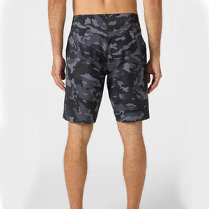 กางเกงขาสั้นชายคุณภาพสูง เอวกลาง ผ้าสี่ทิศทาง ยืดหยุ่น เป็นมิตรกับสิ่งแวดล้อม แห้งเร็ว พิมพ์ลายแบบซับลิเมชั่น สีพื้น ขายดี - Product Image 5