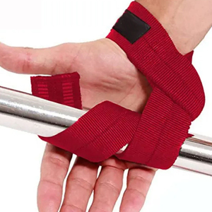 Sangles de soutien de poignet réglables antidérapantes pour entraînement de force en salle de sport, en Spandex/Polyester, avec fermeture auto-agrippante, personnalisables - Product Image 5