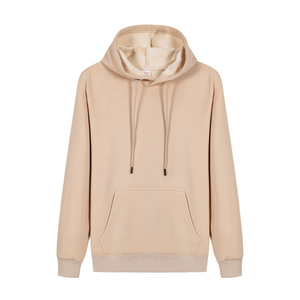 Sweat-shirt épais à capuche pour homme en molleton 100% coton 350 GSM, coupe oversize, avec poche, couleur unie, pour l'hiver - Product Image 5