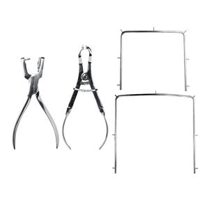 Kit de Dique Dental con Marco, Pinzas y Instrumentos - OEM/ODM, Acero Inoxidable de Alta Calidad, por SurgiRight - Product Image 2