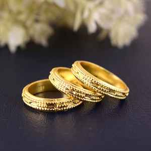 Anillo Chapado en Oro de 18K, Diseño Coreano Simple y Minimalista para Mujer, Accesorio Moderno para Bodas y Fiestas, Venta al por Mayor - Product Image 1