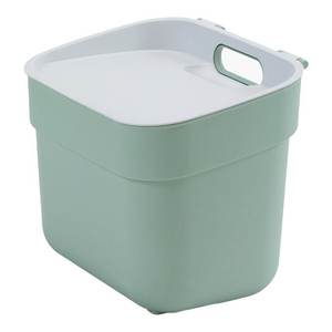 Ready Green <b>Plastic</b> <b>Kitchen</b> Storage Bucket with Lids 5Lt Waste Bin - Product Image 1