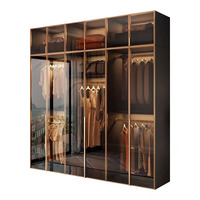 Armoire en bois moderne et élégante avec grand espace de rangement, porte et 3 tiroirs en MDF pour chambre à coucher ou salon