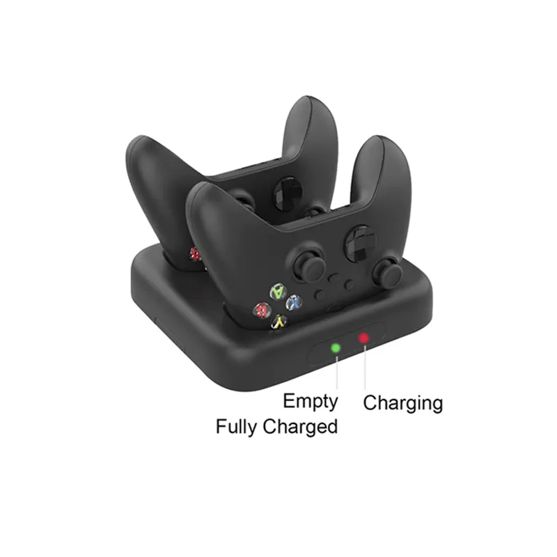 HONSON New Dual Charging Dock Station Stand for Xbox Series X Controller & Mobile Phones Gamepad Accessory