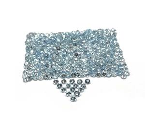 Natural <b>Aquamarine</b> Round Cut Loose Gemstone Lot 1.75-3.50 MM <b>Aquamarine</b> Gemstone For Jewelry Making Stone - Product Image 3