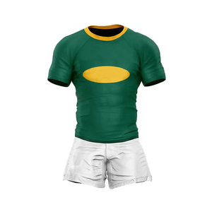 Uniforme de Rugby Personalizado con Doble Costura, 100% Poliéster, Transpirable, Tallas Grandes, Ecológico, Venta al Por Mayor, Alta Calidad, Impresión OEM - Product Image 4
