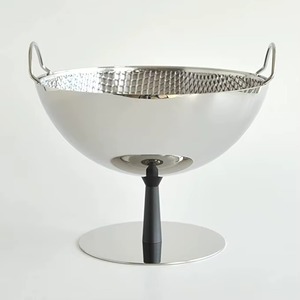 Luxurious Design Handcrafted Classic Eco-Friendly Date <b>Bowl</b> BRUSHSTROKE BLISS DB-048 Mirror Polished Gold Silver Color <b>Bowl</b> - Product Image 4