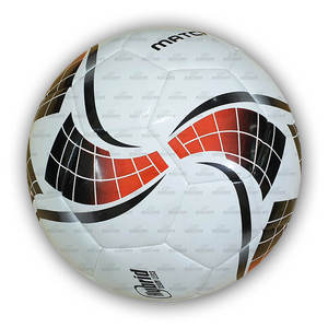 Balón de fútbol híbrido de alta retención de aire, estilo con logotipo, peso de tamaño regular, duradero, cosido a máquina para todos los terrenos, fabricado en Pakistán - Product Image 3