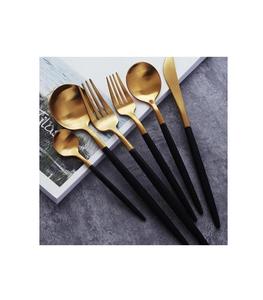 Dernier modèle de kit de couverts décoratifs pour table à manger kit de couverts en acier inoxydable de première qualité kit de couverts cuillère fourchette couteau - Product Image 1