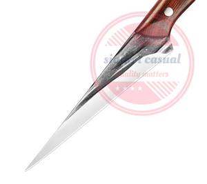 Cuchillos de pescado para cortar huesos de cocina, cuchillo para deshuesar hecho a mano de alta calidad con mango de madera - Product Image 4