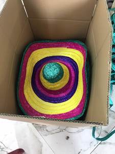 Chapeau de paille naturel en gros fabriqué au Vietnam - Product Image 6