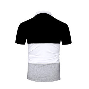 Nouveau design de polo de haute qualité pour hommes avec logo personnalisé motif uni écologique tricoté pour la vente en gros - Product Image 2