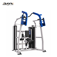 Machine de musculation dorsale BN à double traction avant indépendante haute stabilité pour la musculation professionnelle en salle de sport