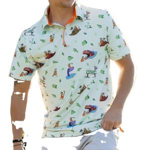 Haute qualité Logo personnalisé imprimé surdimensionné Fit Polyester chemise pour hommes bricolage blanchi Style réel taille américaine de haute qualité vierge tricoté - Product Image 2