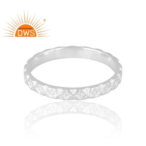 Latest Design Sterling <b>Silver</b> Band <b>Ring</b> Custom Designs Jewelry For Women Gift For Her, Parties, Occasions, Fastivales - Product Image 4