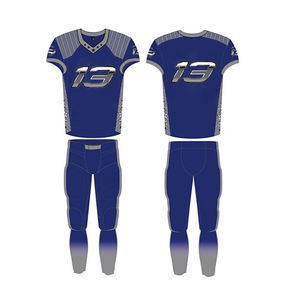 Maillot de football américain sérigraphié pour la conception d'une équipe professionnelle en coton respirant - Product Image 6