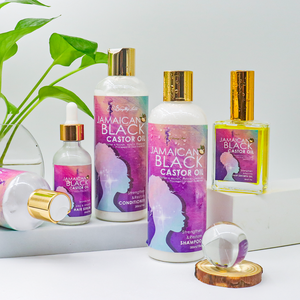 Experiencia corporativa Personalice su propia marca Tratamiento de reparación de aceite de ricino natural Champú para el cuidado del cabello rizado para cabello dañado - Product Image 1