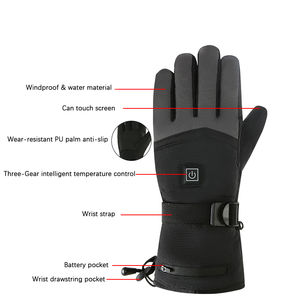 ถุงมือสกีกันน้ำทัชสกรีน,ถุงมือสกีกันหนาวเพื่อให้ความอบอุ่นในฤดูหนาวสโนว์บอร์ดหิมะ - Product Image 4