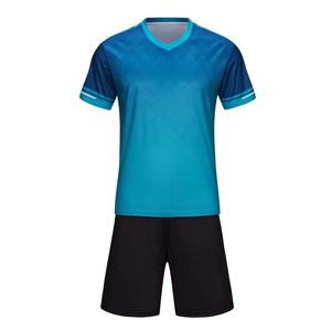 Ensemble de vêtements de sport pour l'entraînement au football unisexe de haute qualité, uniformes personnalisés, nom du club, maillots tendance, 100% polyester - Product Image 1