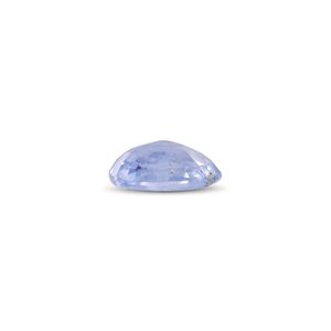 Saphir bleu naturel taille ovale 4,24 carats pierre précieuse non montée (8 mm) - Product Image 2