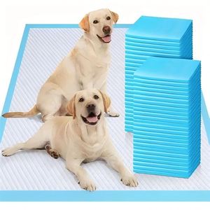 Tapis absorbants jetables personnalisés pour chiots, pas chers, pour l'apprentissage de la propreté des chiens - Product Image 1
