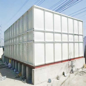 Tanques Modulares Rectangulares de FRP GRP SMC para Recolección de Agua de Lluvia de 1000L 5000L, Tanque de Agua de Alta Capacidad - Product Image 1