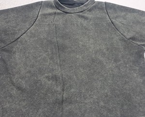 Haute qualité grande taille personnalisé imprimé surdimensionné coton T-Shirt hommes en détresse lavage à l'acide conception goutte épaule respirant Jersey - Product Image 6