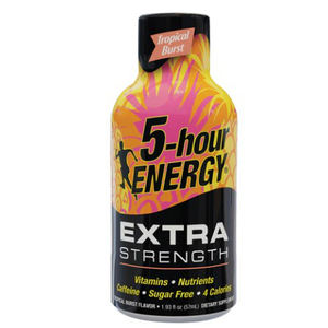 5 horas ENERGY Extra Strength Blue Raspberry Shot 1,93 onzas bajo en carbohidratos sin azúcar paquete a granel de 24 - Product Image 4