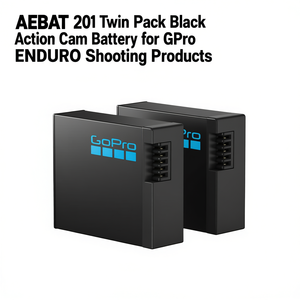Paquete Doble de Baterías AEBAT 201 Negras para Cámara de Acción GoPro ENDURO - Product Image 2