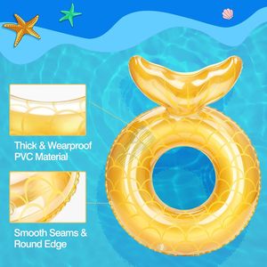 Hot Sale <b>Inflatable</b> Swimming Ring Cute <b>Pool</b> Float Tube Thickened PVC Swim Tube <b>for</b> Kids Adults Outdoor <b>Pool</b> Beach Water Float - Product Image 6