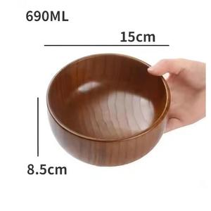 Ensaladera de madera de arce suave para frutas y verduras frescas y estilo de mesa limpio para el hogar - Product Image 5