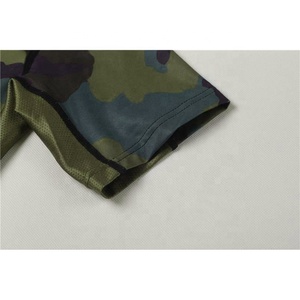 Ropa deportiva de manga corta Unisex de poliéster de alta calidad para adultos transpirable OEM sublimación impresa personalizable - Product Image 5