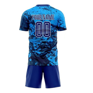 เสื้อฟุตบอลแขนสั้นสำหรับผู้ชายเสื้อกีฬาเสื้อฟุตบอลพิมพ์โลโก้แบบกำหนดเอง - Product Image 2