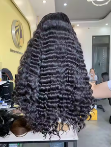 วิกผมเรียนตจากเวียดนามไม่พันกันผมไม่พันกันและหลุดร่วงชาวบราซิลผมทะเลหยักสไตล์เป้าหมายเพื่อความสบายและสไตล์ - Product Image 3