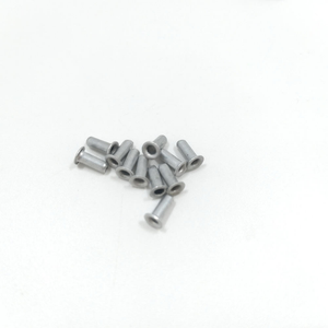 Rivet creux en laiton DIN7340 pour PCB, rivet tubulaire à tête plate en laiton pour fixation de PCB - Product Image 1