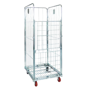 Contenedor de Ruedas Estándar de PP con 4 Paredes 715x805x1800h 106x40 con Ruedas 2 Fijas + 2 Giratorias - Product Image 1