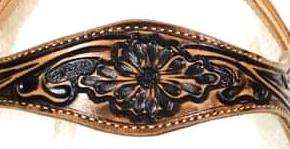 Vente chaude Premium Qualité Antique Sculpture À La Main Usiné Western Cheval Headstall Équestre Équitation Tack Fait En Cuir - Product Image 2