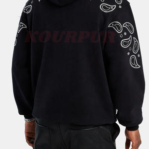 เสื้อฮู้ดเฮฟวี่เวทสไตล์ใหม่สำหรับผู้ชายมีฮู้ดแบบอบอุ่นระบายอากาศได้ดีที่สุด - Product Image 4