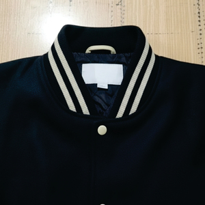 Veste de baseball décontractée d'hiver pour homme de qualité supérieure, sur mesure, 100% coton, broderie sur le devant, respirante, surdimensionnée - Product Image 3