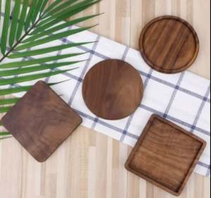 Sous-verres gratuits en bois décoratifs de haute qualité pour la décoration de la maison au design moderne disponibles au prix de gros - Product Image 4