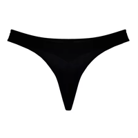 Braguitas de encaje sin costuras de talle alto para mujer, transpirables, con tiras cruzadas y diseño hueco, lencería sexy