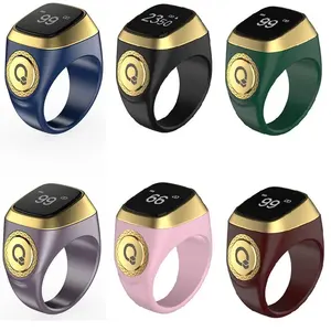Bague connectée T1 certifiée Halal pour le Zikr, compteur de Tasbih, rappel de prière, direction de la Qibla et réveil pour le suivi des prières musulmanes - Product Image 5