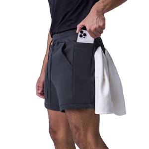 Pantalones Cortos Deportivos de Poliéster y Elastano de Verano de Alta Calidad, de Secado Rápido, con Logotipo Personalizado, al por Mayor, Nuevo Estilo, para Hombre, Talla XL, con Bolsillos - Product Image 3