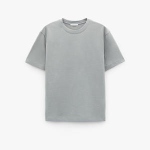 2022 hommes nouveauté hommes bouffée impression Logo personnalisé t-shirt surdimensionné 100% coton hommes à manches courtes t-shirts en microfibre - Product Image 4