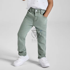 High Quality Men's Business <b>Jeans</b> Custom Thick Spring Style Formal Mid Waist Medium Wash Midweight Breathable Zipper Fly - Product Image 5