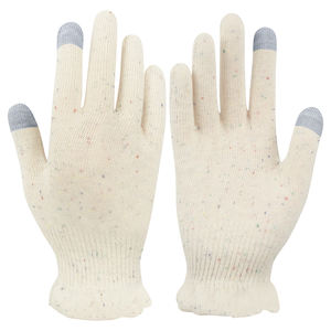 Rahat pamuk nokta iplik güzellik eldiven masaj Spa için dokunmatik ekran ellerinizi pürüzsüz - Product Image 1