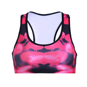 Soutien-gorge de sport sexy pour femme, nouvelle collection 2026, haute qualité, design par sublimation, personnalisé, respirant, avec logo frontal, marque privée - Product Image 5